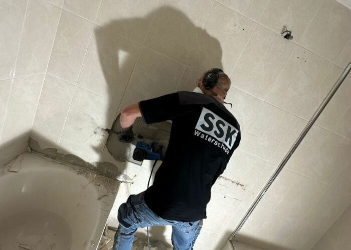 Badkamers verwijderen - SSK Waterschade